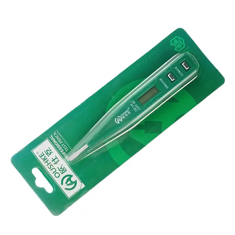 AC/DC Voltage Meter Electric Compact Pen Voltage Battery Test Pencil Continuity Voltage Detector Pen Non-contact Inductive