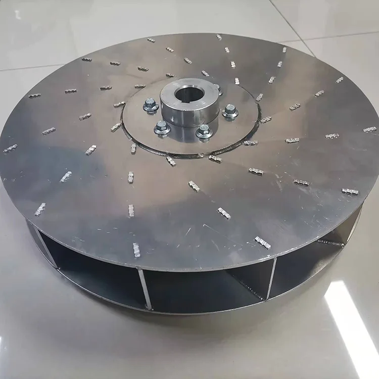 Центробежная центрифуга 380 мм, вакуумное всасывание, сушильный вентилятор, оборудование для текстильной техники, алюминиевая ветровая турбина, лопасти ветра