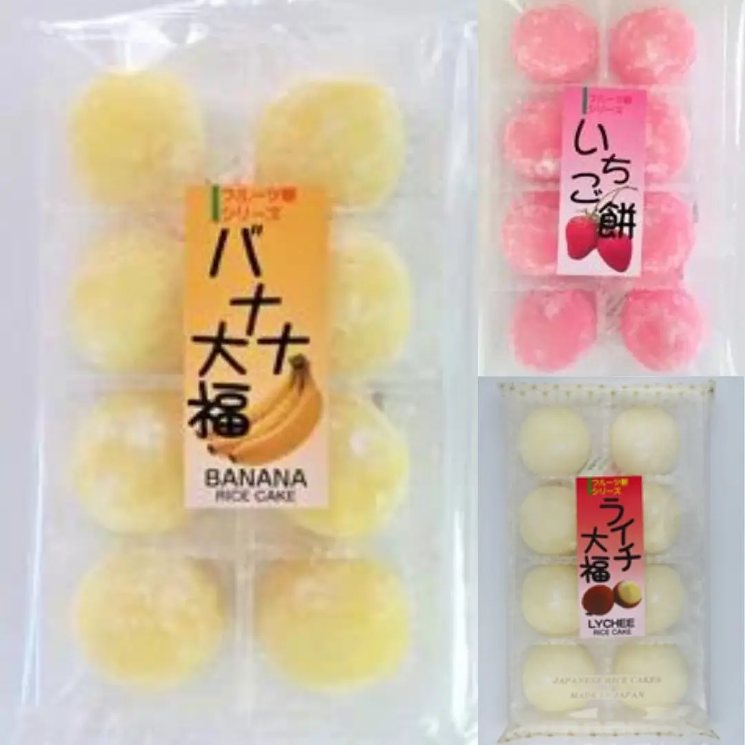 Набор ароматов клубники и апельсина, изготовление фруктов mochi для продажи