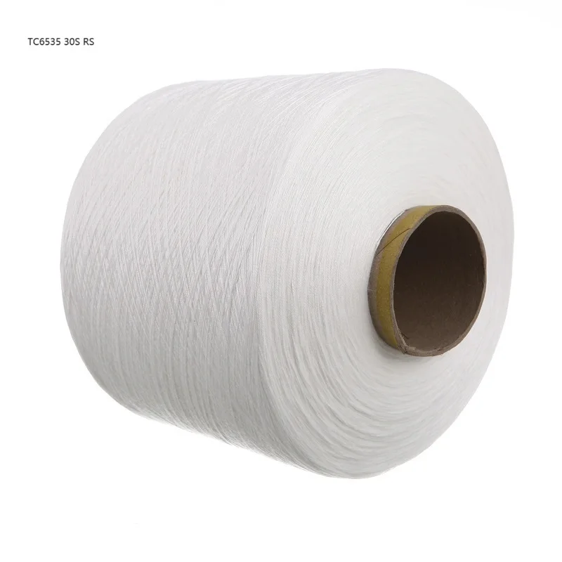 TR6535 30/1 Ring Spun Yarn Hot Sale Blended Yarn At Uzbekistan Market