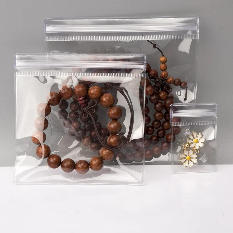 New Arrival White Clear Self Seal Zipper Plastic Zip Lock Bags Packaging Pack Fresh Bag Food Storage Package Poly Bag