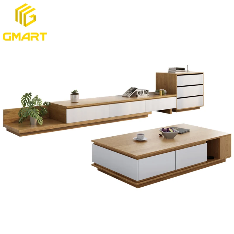 Современная простая обивка Gmart Домашний напольный ТВ-шкаф и кофейный столик набор мебели современный для спальни