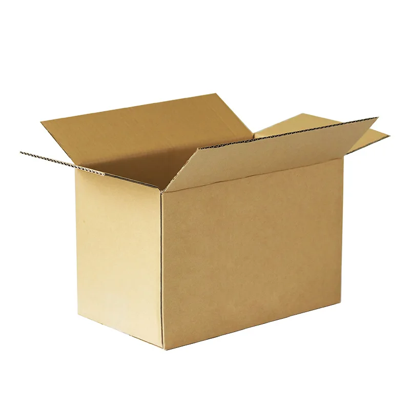 100/Bags Wholesale Custom Shipping Boxes Small Carton Packing Box Paperbox Express Moving Paper Box