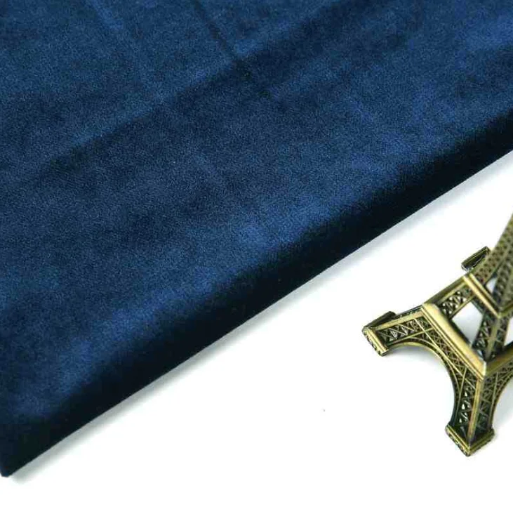 Colorful design polyester breathable home textile korea velvet sofa fabric