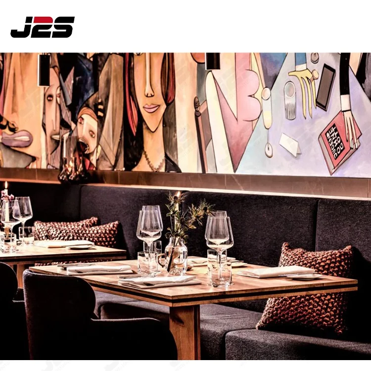 Custom European Glass Top Antique Salon Restaurant Furniture Wood Furniture Restaurant Sets Wooden Dining Table And Chairs