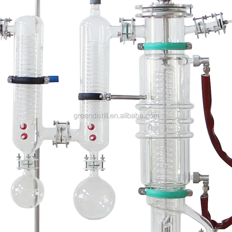 
Stock Available Lab Equipment Short Path Wiped Film Distillation Evaporator for Purifying CBD 