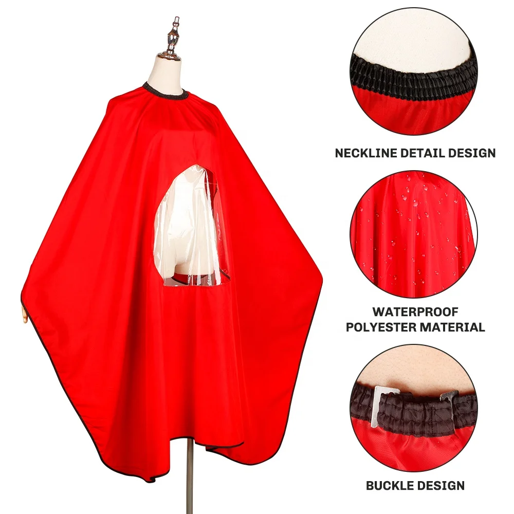Hot Selling 3 Colors Haircut Apron Haircut Salon Hairdressing Cape Apron For Barber Shop