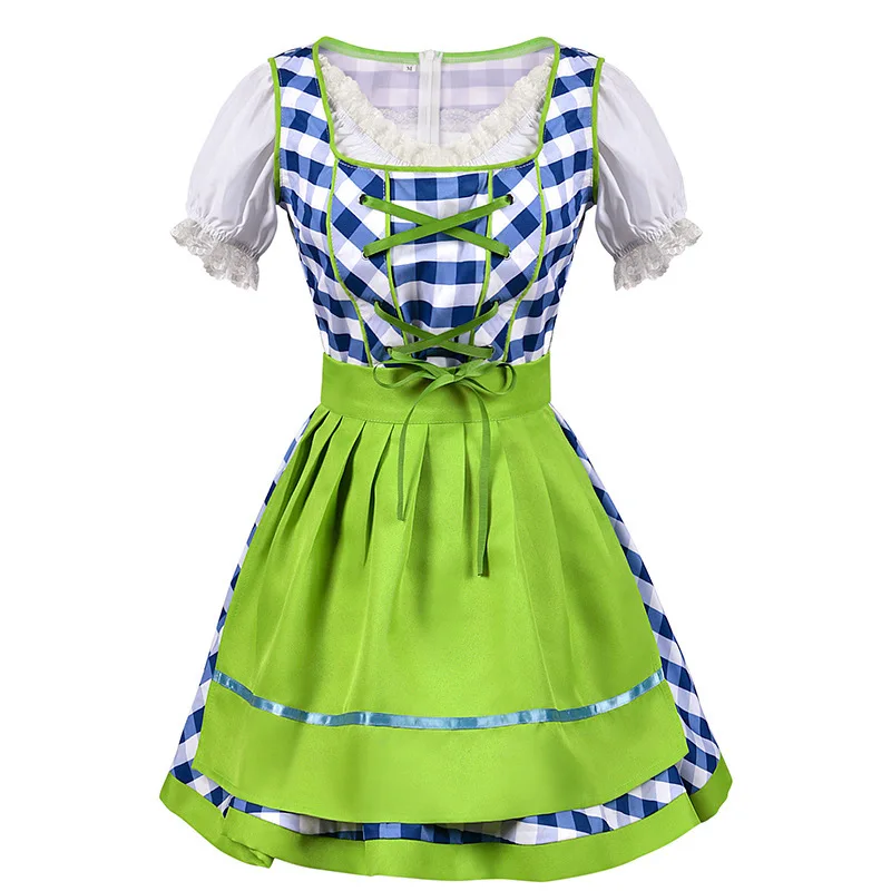 Traditional German Halloween Dress Oktoberfest Costumes Women maid Dresses for Beer Festival Oktoberfest Costume