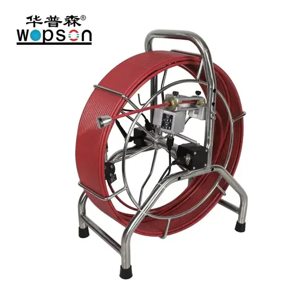 Wopson electronic endoscope oil well inspection usb wifi industrial monitor type borescope camera 2.4inch screen