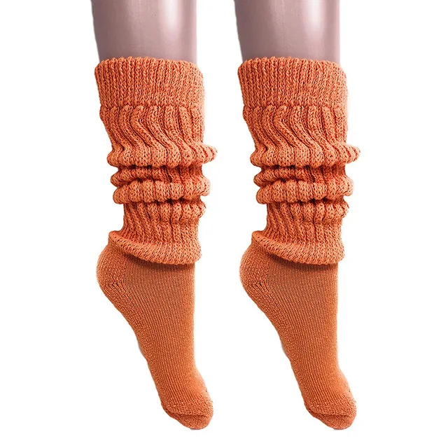 custom scrunchie boot luxury girl Slouchy Knee Red knee high Sexy lace Slouch Socks