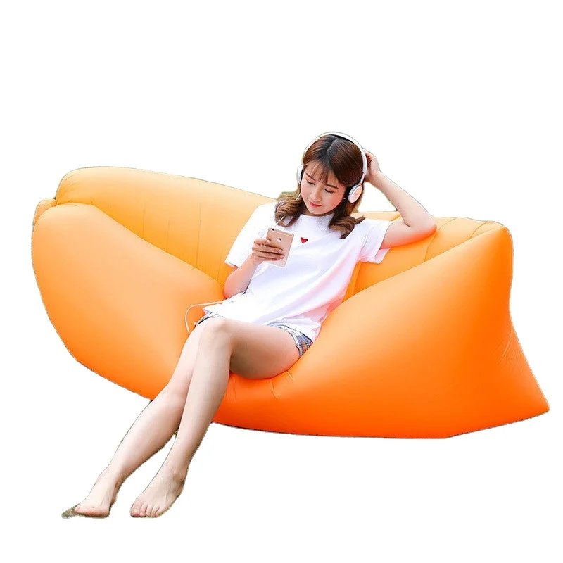 Индивидуальный портативный складной уличный розовый надувной диван для отдыха на природе, надувной диван для кемпинга, пляжа, надувной диван, шезлонг, надувной диван