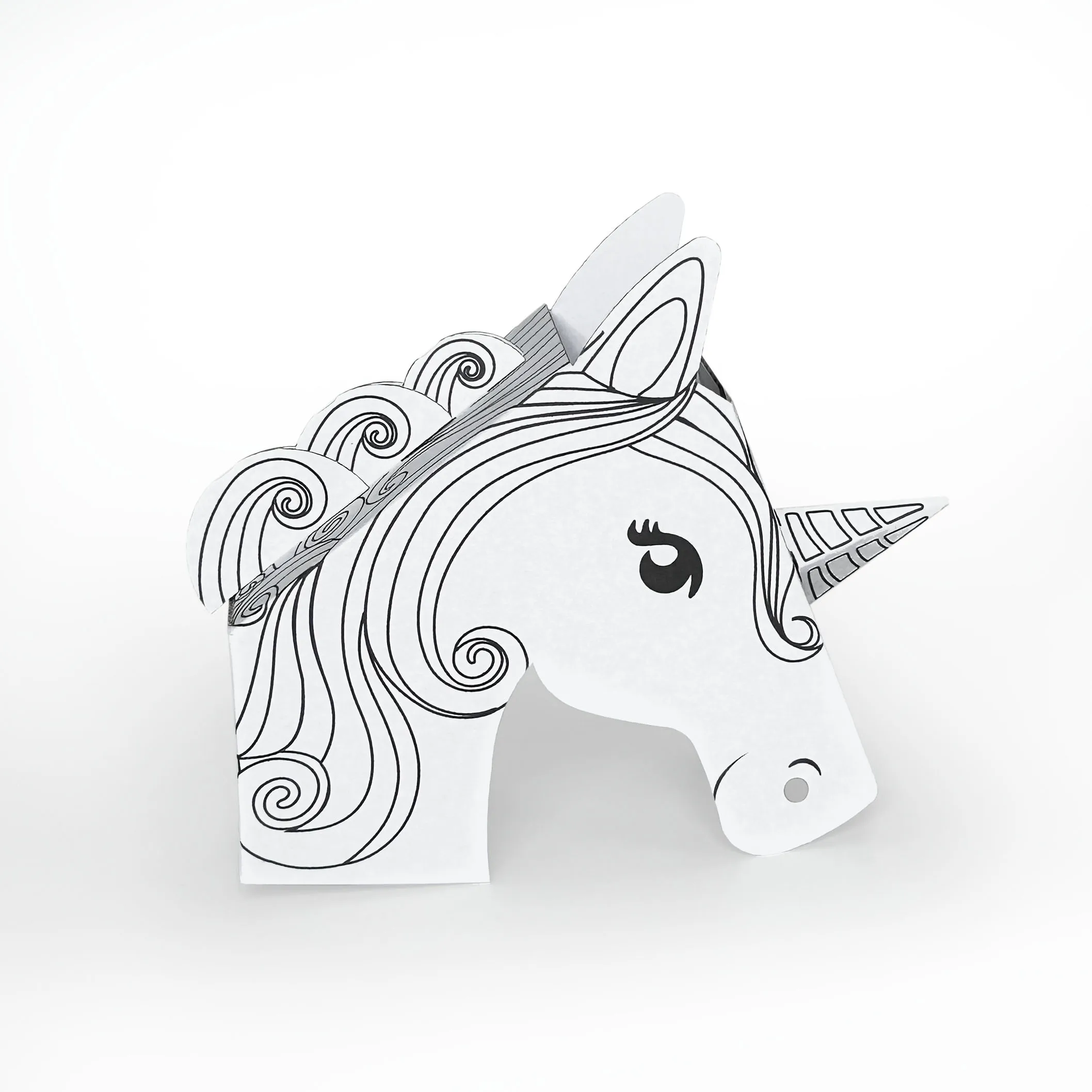 Eco-friendly Kids DIY Cardboard House Set Kids Playhouse Painting Toys Draw Cardboard House