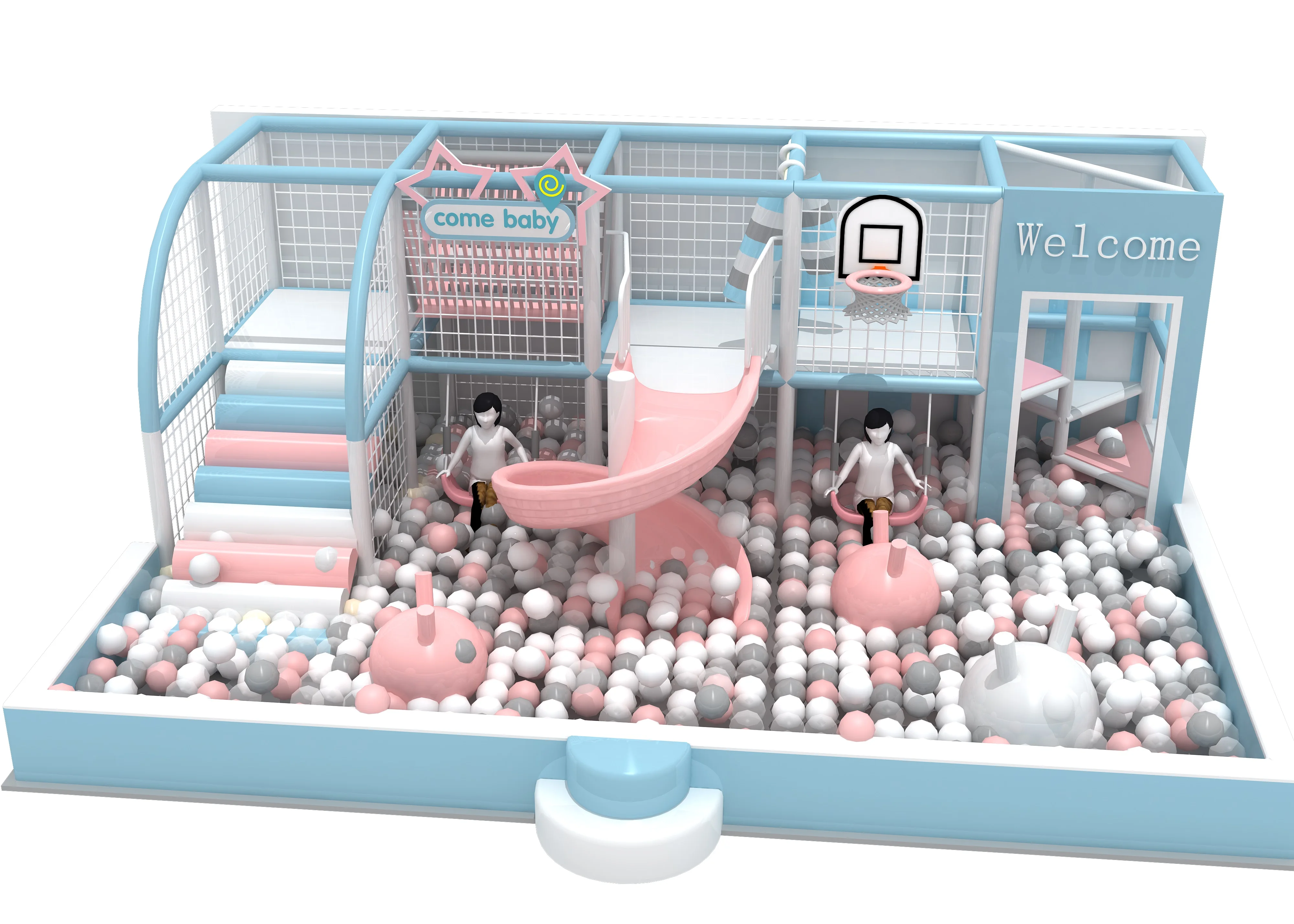 Customized Indoor Soft Play,Kids Sports Playground Indoor Play Center Indoor Playground Equipment for Children