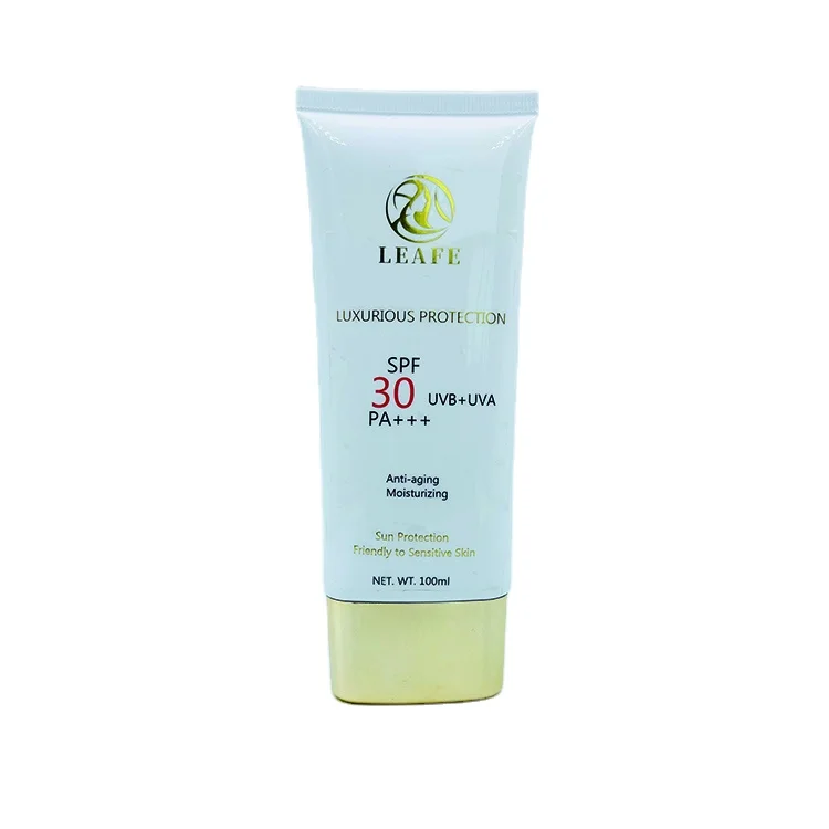 Оптовая продажа, защита от солнца SPF 30, безопасный солнцезащитный крем, натуральная Фирменная торговая марка