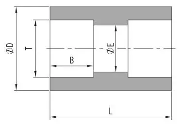 stainless steel Hydraulic Quick Coupling pipe fitting Tube Socket Weld Female Reducing Unions