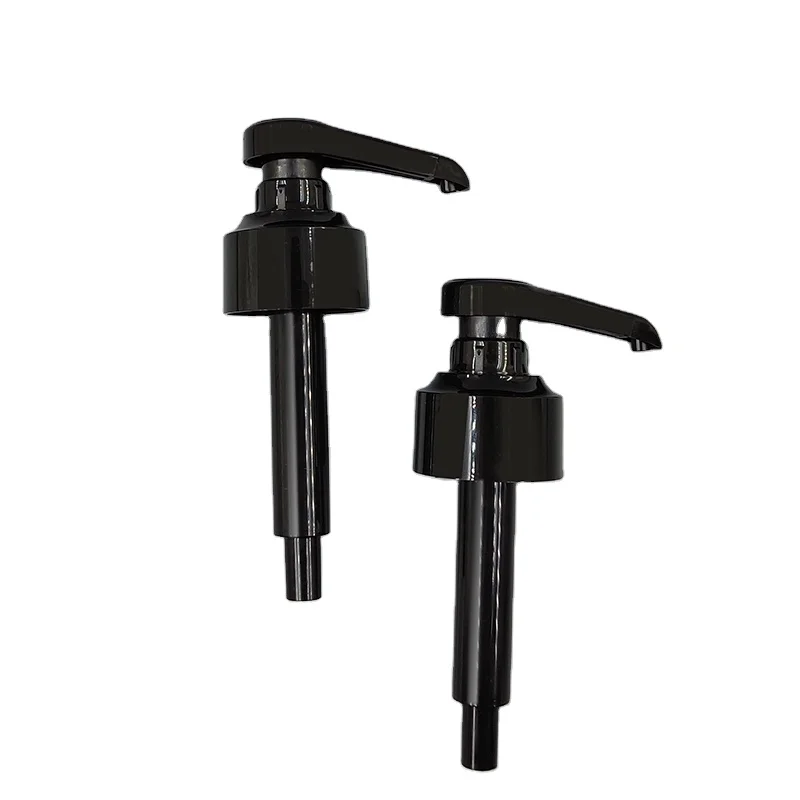 Newest  Custom 28mm Plastic Screw smooth wholesale syrup Pump hand dispenser food grade syrup pump supplier