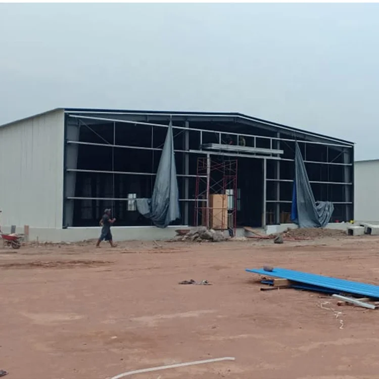 Prefabricated Warehouse Steel Structure Workshop Industrial Steel Structure Warehouse
