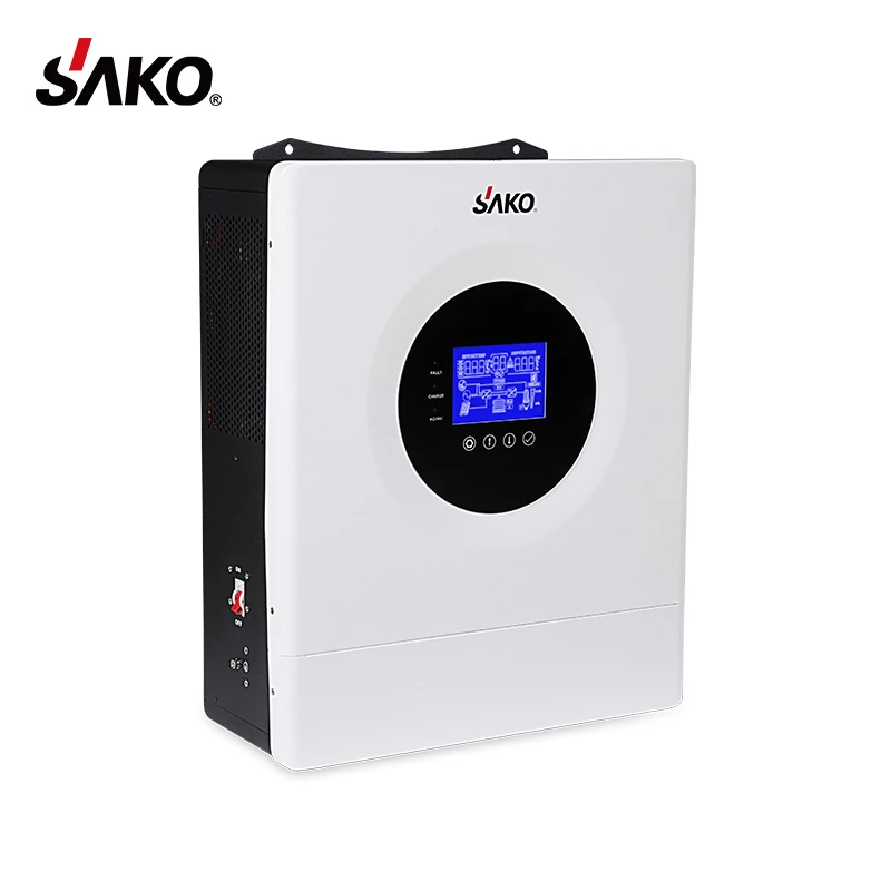 Sako Sunsee-Amery Dc To Ac 48V Split Phase 120V 240V 5Kw 8Kw 10Kw On Off Grid Pure Sine Wave Power Mppt Hybrid Solar Inverter