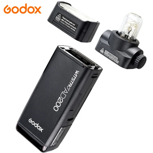 GODOX AD200 TTL 2.4G HSS 1/8000s Pocket Flash Light speedlite
