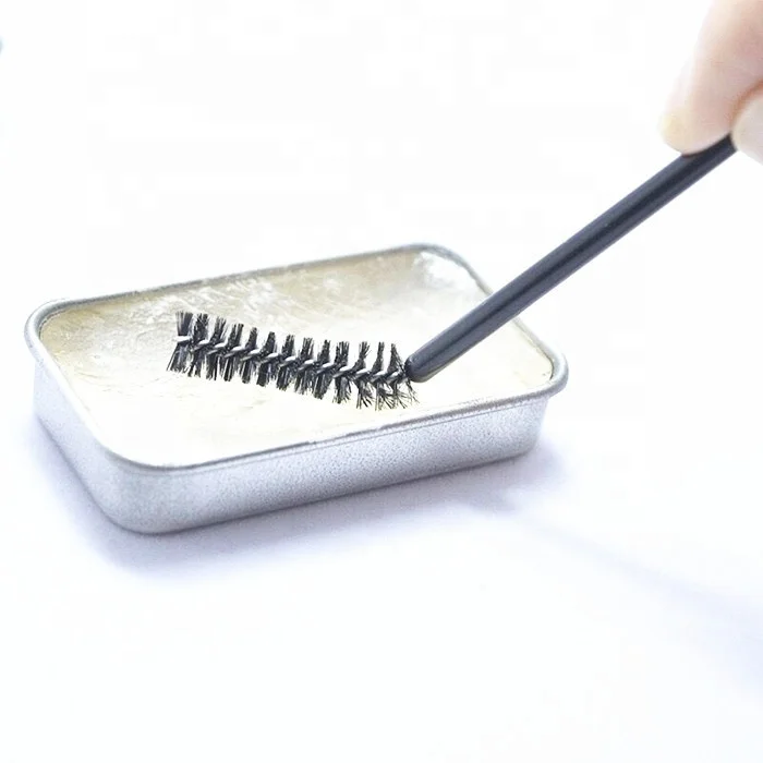 Custom logo Natural Eyebrow Soap Cruelty Free Brow Styling Soap Gel Set Eyebrow Enhancer Mascara Brow Freeze Wax