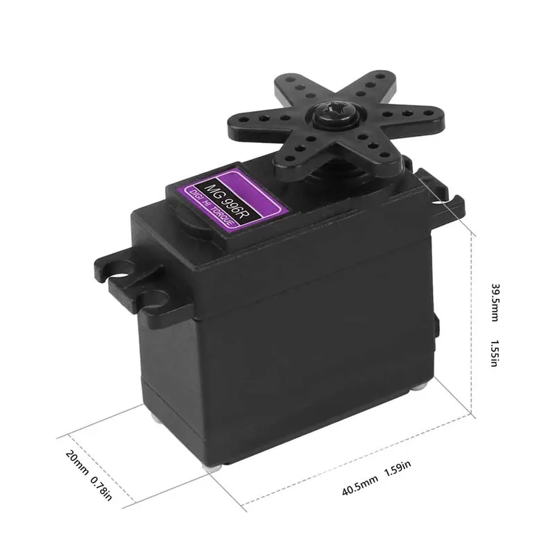 Servos Digital MG996R MG995 Servo Metal Gear for Futaba JR Car RC Model Helicopter Boat MG995