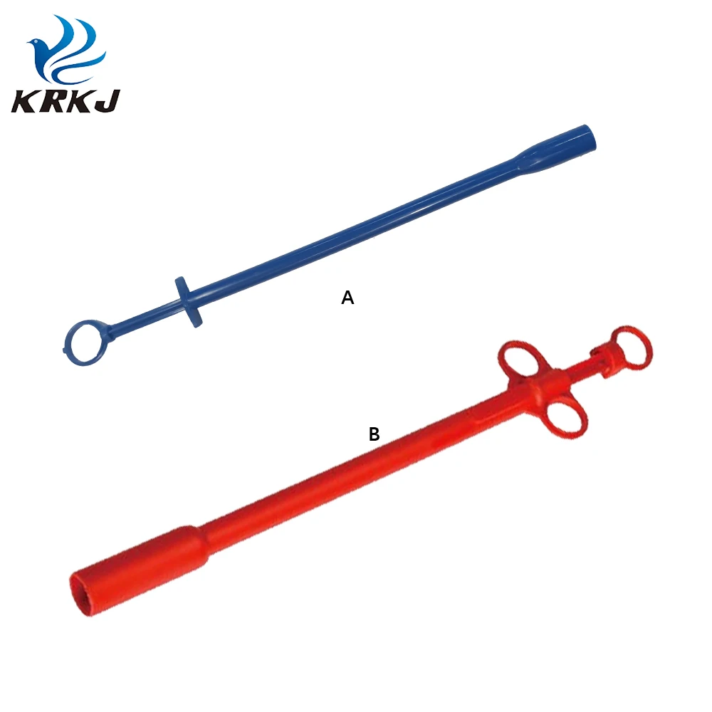 KD736 husbandry animal health veterinary use calf/sheep balling gun for feeding medicine