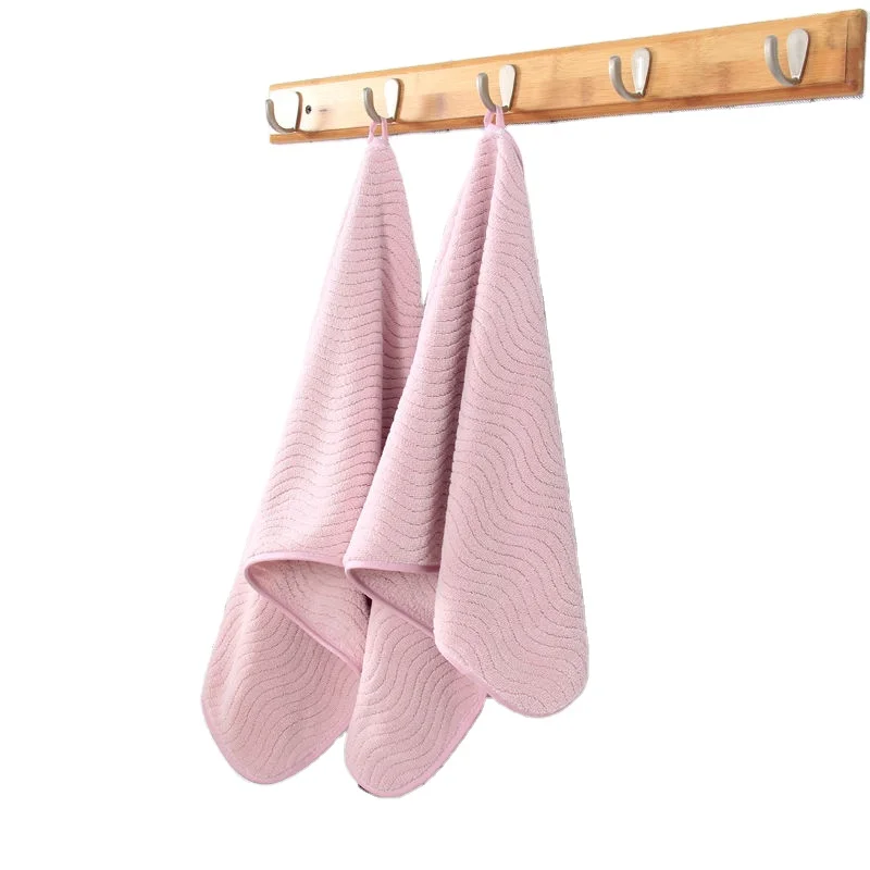 Superfine fiber jacquard thickened soft, dirt resistant and easy to clean towel