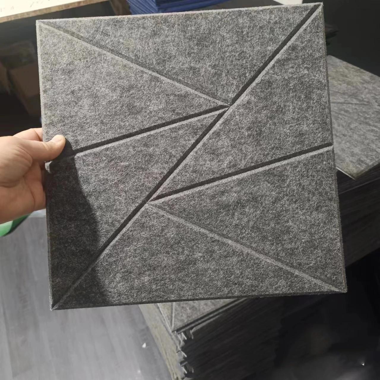 30cm Sound Proof Foam Acoustic Panels With Self-adhesive Decorative Soundproof Wall Panel Sound Absorbing Tile For Home Offices