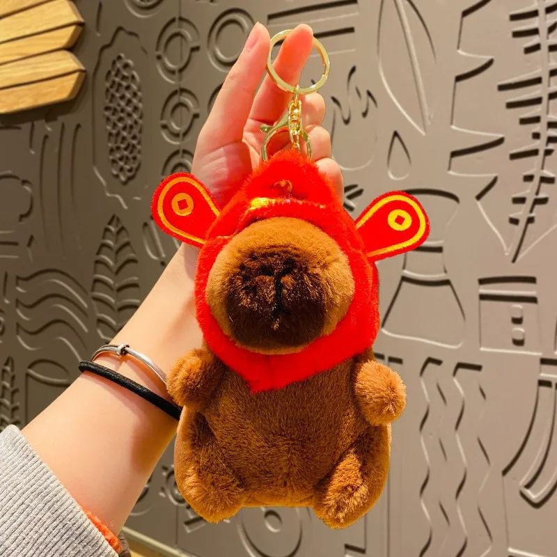 simulation Fluffy Capybara Stuffed Animal Soft Toys Lovely Capybara Plush Toys For Children Birthday Gift Kawaii Room Decor