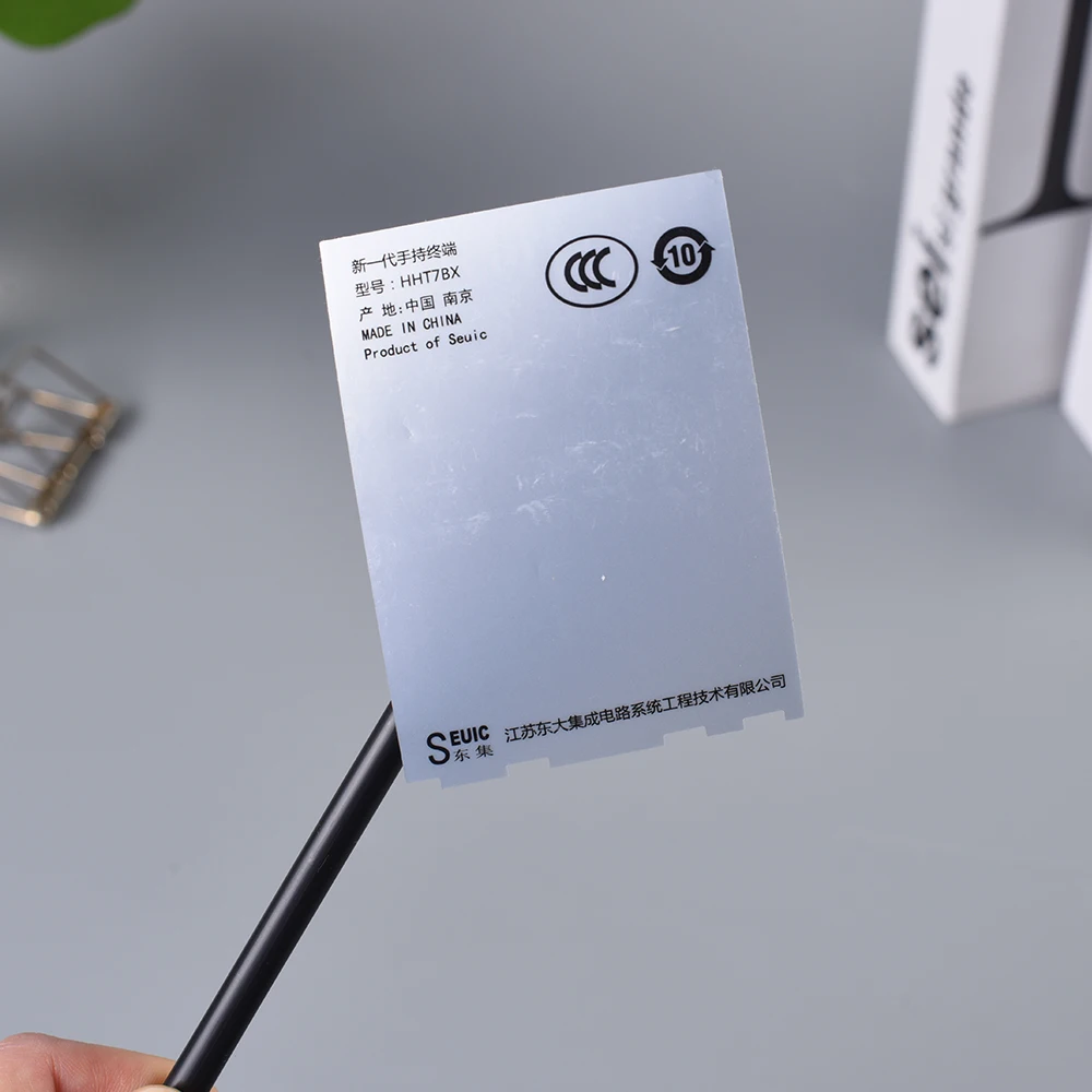 Wholesale Custom Film Electrical Nameplate Barcode Trademark Waterproof Adhesive Sticker Label Roll