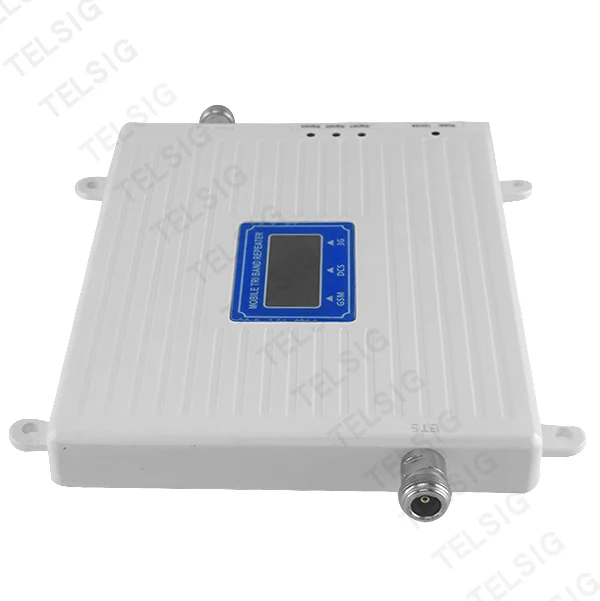Tri-band 2g 3g 4g 5G GSM Mobile Signal Repeaters 900/1800/2100mhz LTE Repeater With Indoor Outdoor Antenna