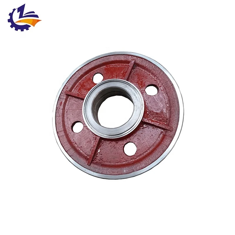 Custom oem large steel channel heavy duty large pulley