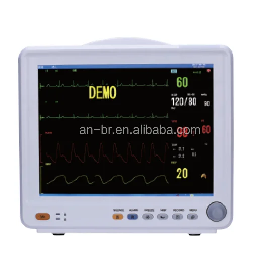 Multi-parameter ICU monitoring of medical portable vital signs monitoring ambulance