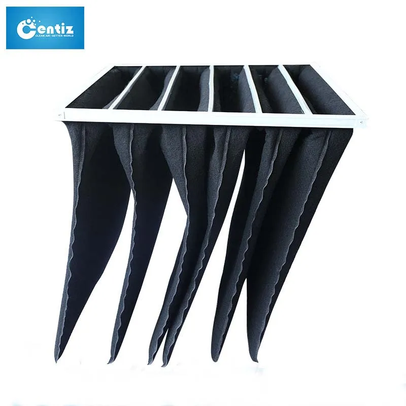 
Manufacturers HVAC Activated Carbon Pocket Air Filter 
