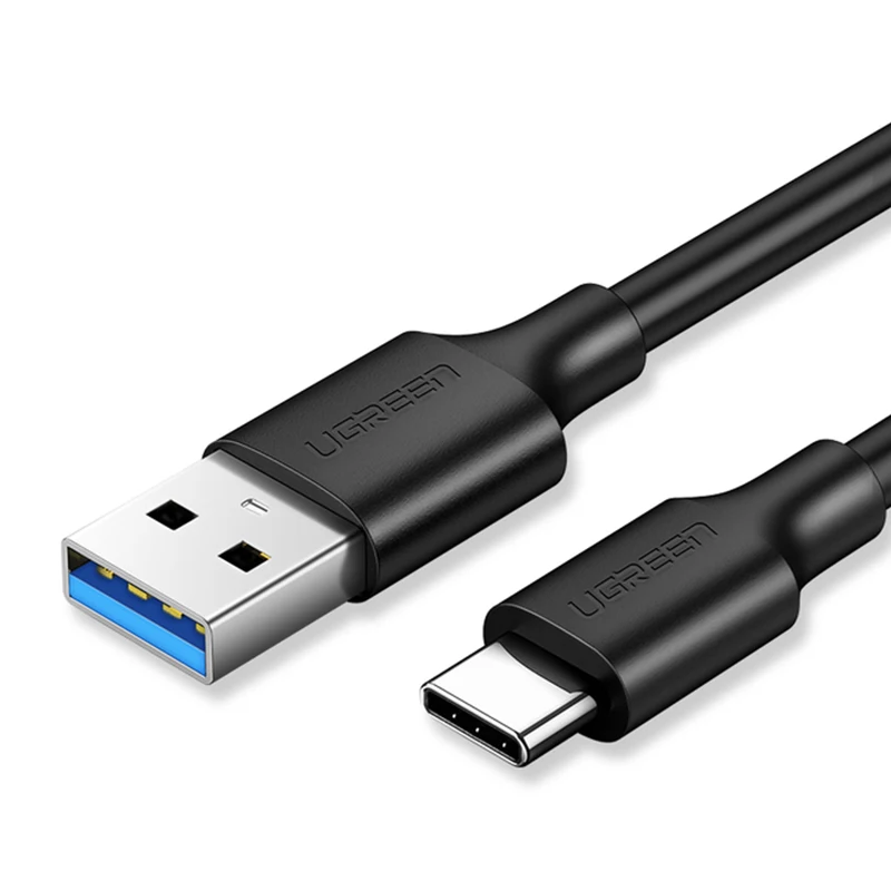UGREEN 5Gbps USB3.0 A to USB Type C Cable for iPad Pro SSD M2 Enclosure Switch SSD NVME M2 USB3.0 SuperSpeed Type C Data Cable