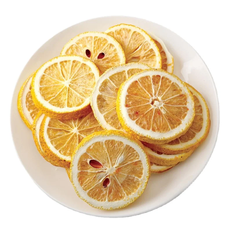 
Dried Lemon Wholesale High Quality Freeze-Dried Lemon Slice Health Care Instant Fruit Tea 