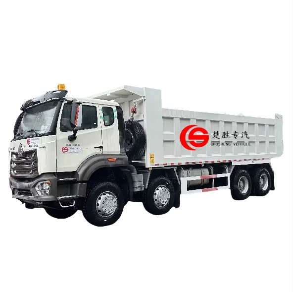 High Quality HOWO 8*4 LHD Construction Lorry Transport Dump Truck 30T-40T Tipper Truck for sale