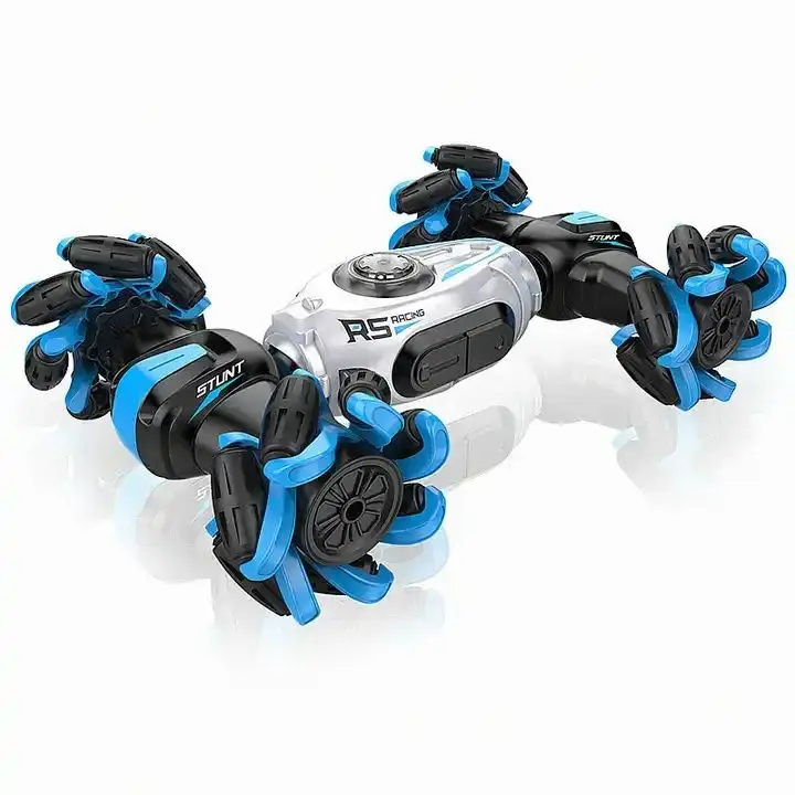 Explosive Stunt Wheel RC Twist Car Toys With Light Show Remote Control Twister Car Toys Radio Control Stunt Truck Toy