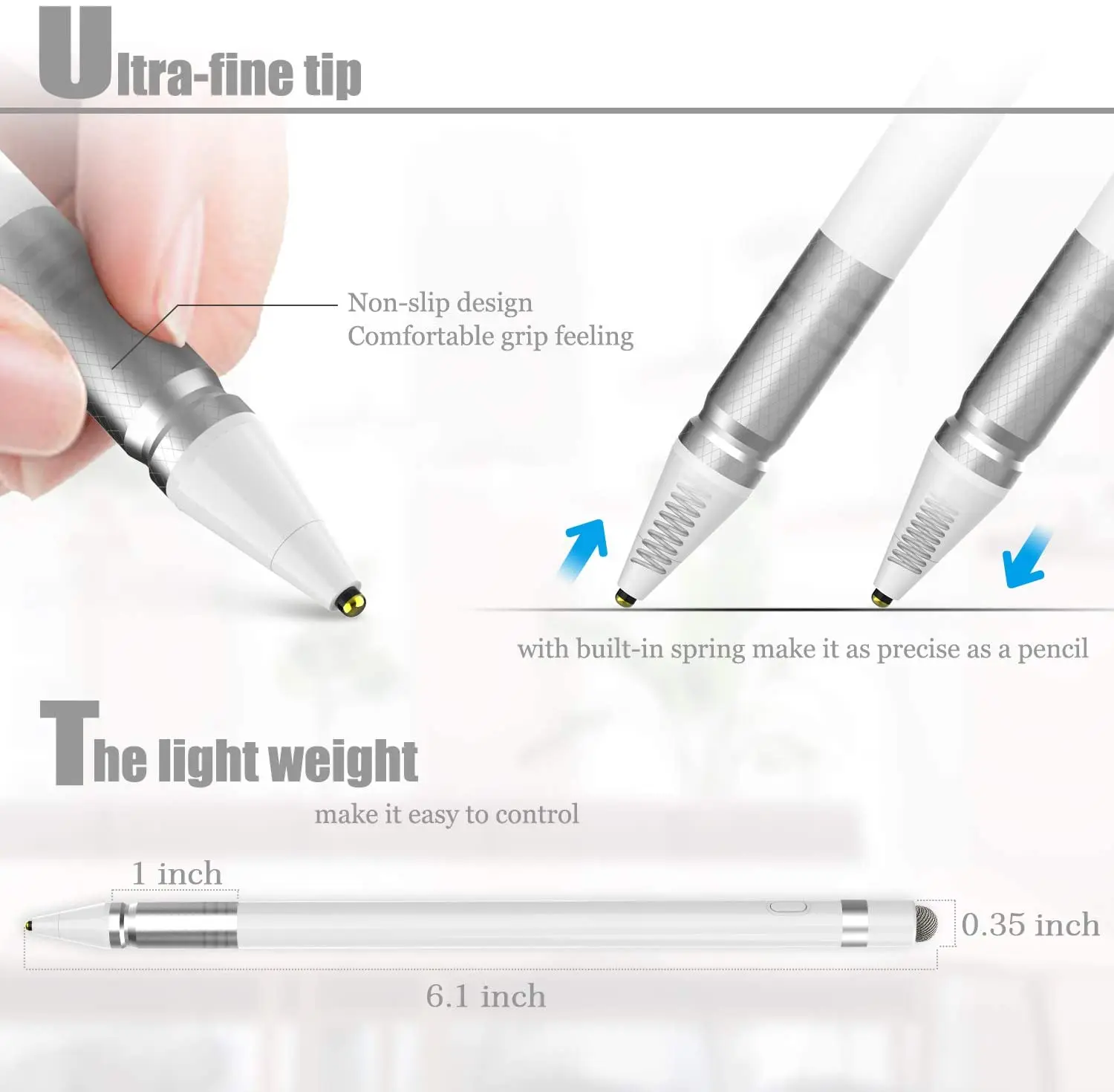Lenovo Best Universal Stylus Touch Screen Pen Capacitive for IOS Android Window Pen