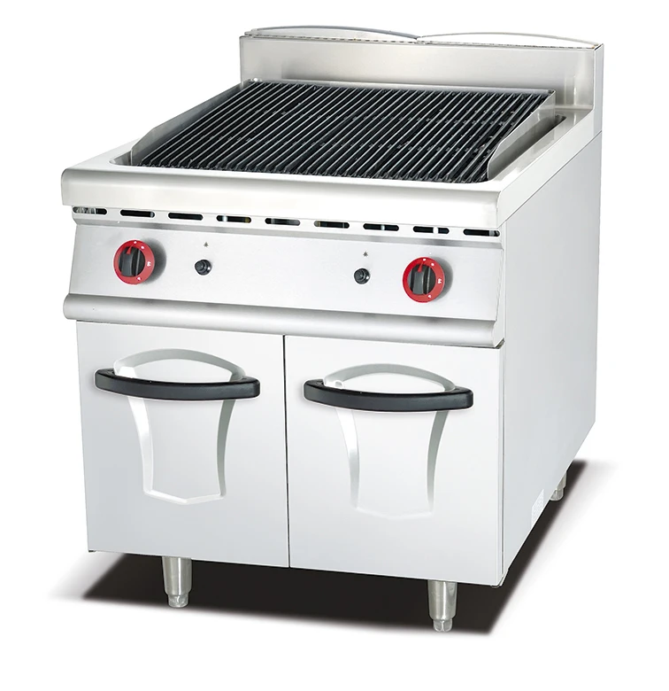 Gas lava stone oven with cabinet seat(OT-849)