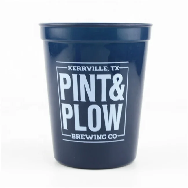 12 OZ Bright Green STADIUM CUP Squat