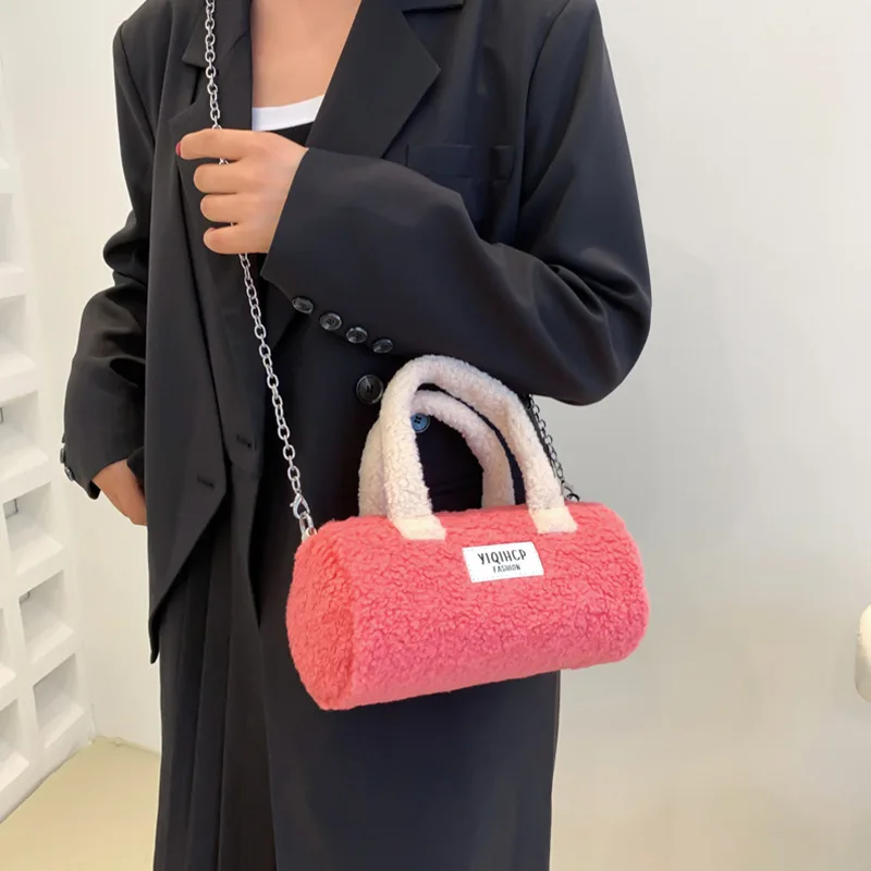 Customized Designer Bucket Bags Women Handbags Ladies Shoulder Luxury Purses and Handbags 2023 Fur Women Hand Bags