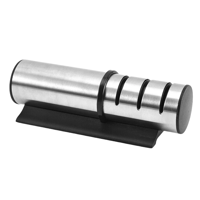 Durable Multi-Function Manual Knife Sharpener Home Kitchen Accessory Tool Metal Type