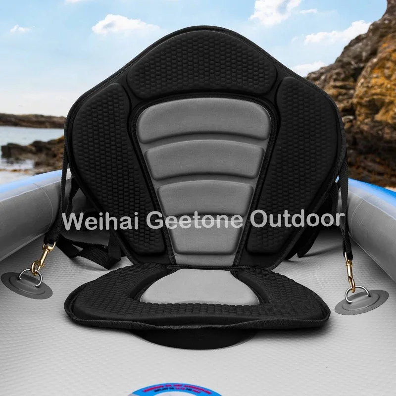 Weihai Manufacture Custom Airvolution 1 Person 2 Person Tandem Dropstitch Inflatable Sea Kayak Canoe