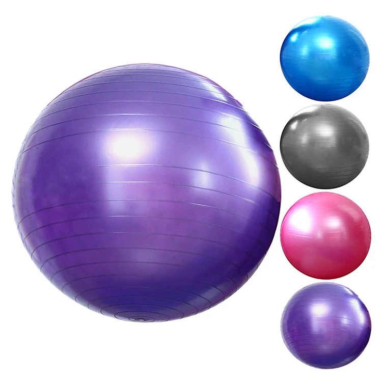 Private Label Oem Logo Sports Custom 55cm 65cm 95cm Exercise Gym Pvc Yoga Ball With Pump