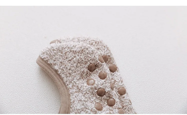 Anti Slip No Show Thermal Winter Warm Fuzzy Slipper AntiSlip Fleece Lined Sherpa Floor Socks