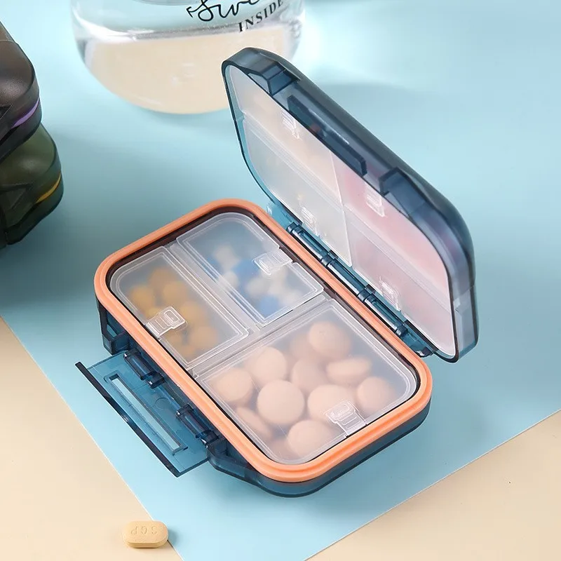 10 grids pill cases waterproof container box portable pocket holder dispenser for different medicines