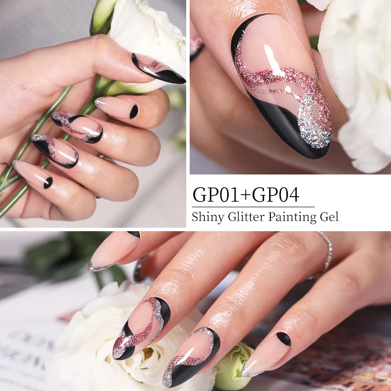  BORN PRETTY 5g Super Shining Glitter UV Gel Nail Art Soak Off