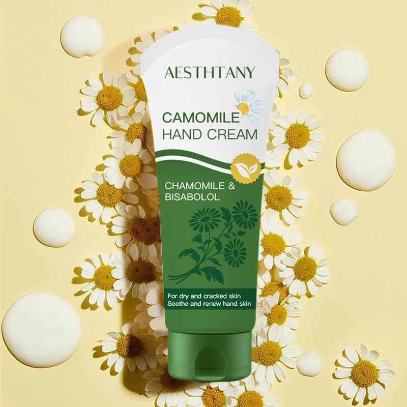 Hand Care Natural Fruit Plant Brightening Skin Deep Anti-Chapping Moisturizing Hydrating Chamomile Hand Cream