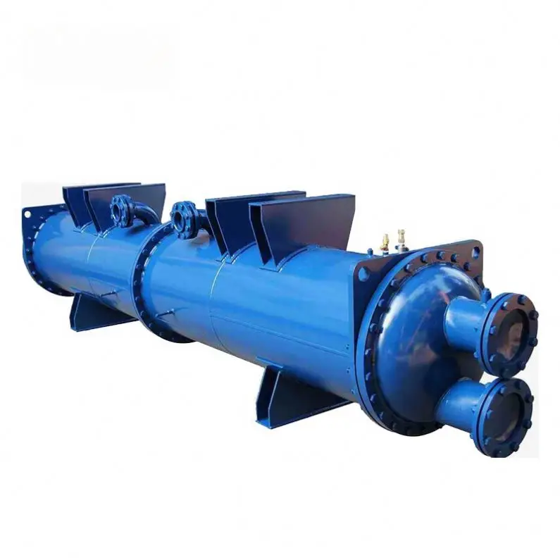Industrial Stainless Steel Shell And Tube Condenser Water Cooled Heat Exchanger